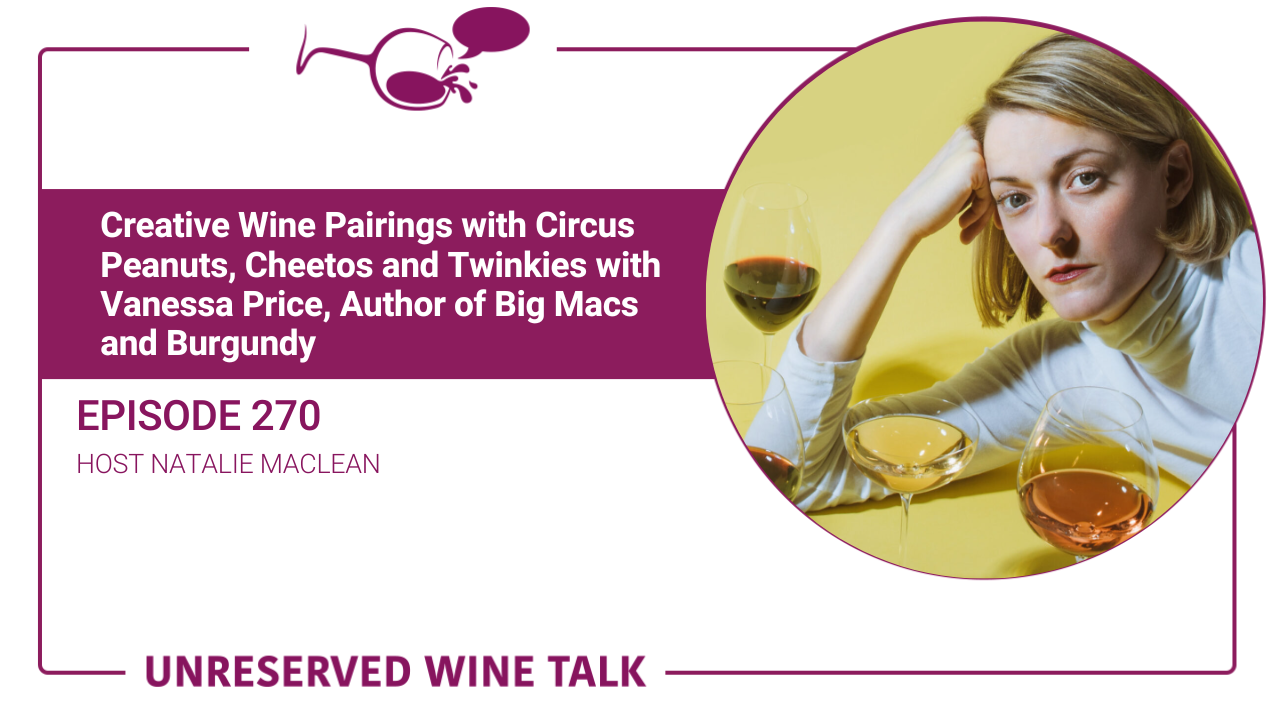 Vanessa Price on Unreserved Wine Talk