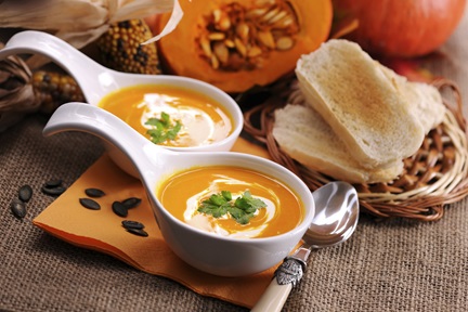 Autumn Pear And Pumpkin Bisque