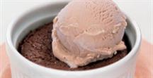 Bittersweet Molten Chocolate Cakes With Coffee Ice Cream