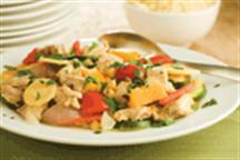 Chicken With Fall Vegetables And Whole-Grain Couscous