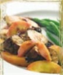 Grilled Chicken With Fresh Peach Ginger Sauce