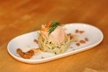 Slow Roasted Chicken Breast Canape