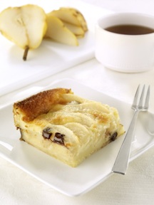 Pear and Chocolate Clafoutis