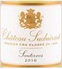 Château Suduiraut Sauternes 2010