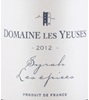 Domaine Les Yeuses Les Épices Syrah 2012