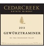 CedarCreek Estate Winery Gewürztraminer 2014