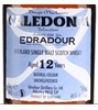 Edradour Dougie MacLean's Natural Colour Unchillfiltered Caledonia Selection 12 Years Old Highland Single Malt