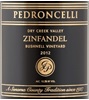 Pedroncelli Bushnell Vineyard Zinfandel 2012