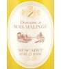 Domaine Du Bois Malinge Sèvre Et Main Muscadet 2013