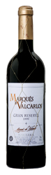 Marqués De Valcarlos Gran Reserva Tempranillo Cabernet Sauvignon 1999