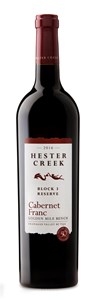 Hester Creek Estate Winery Block 3 Reserve Cabernet Franc 2016