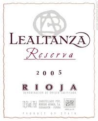 Altanza Reserva Bodegas Altanza 2005