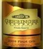 Gehringer Brothers Private Reserve Pinot Gris 2009