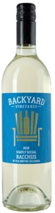 Backyard Vineyards Simply Social Bacchus 2020