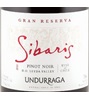 Undurraga Sibaris Gran Reserva Pinot Noir 2013