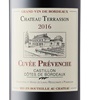 Château Terrasson Cuvée Prévenche 2016