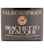 Balbi Soprani D'acqui Brachetto