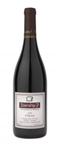 Township 7 Vineyards & Winery Langley Syrah 2009