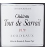 Château Tour de Sarrail 2012