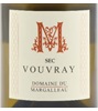 Domaine du Margalleau Vouvray Sec 2017