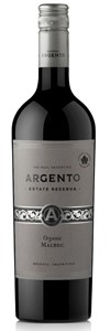 Argento Estate Reserva Organic Malbec 2018