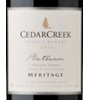 CedarCreek Estate Winery Platinum Meritage 2013