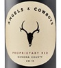 Cannonball Angels & Cowboys Proprietary Red 2014