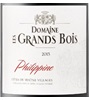 Domaine les Grands Bois Cuvée Philippine 2015