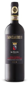 Cantina del Giusto San Claudio II Vino Nobile di Montepulciano 2017