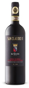 Cantina Del Giusto San Claudio II Vino Nobile di Montepulciano 2017