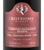 Reif Estate Winery Reserve Cabernet Franc 2014