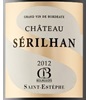 Château Sérilhan 2012