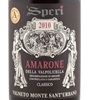 Speri Vigneto Monte Sant'urbano Amarone Della Valpolicella Classico 2010