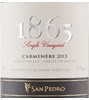 San Pedro 1865 Carmenere 2013