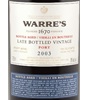 Warre's 2003