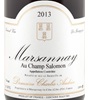 Domaine Charles Audoin Au Champ Salomon Marsannay 2013