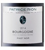 Patrice Rion Bourgogne Pinot Noir 2014