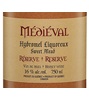 Intermiel Médiéval Réserve Hydromel Liquoreux Sweet Mead