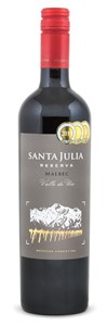 Familia Zuccardi Santa Julia Organica Malbec 2017