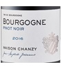 Maison Chanzy Bourgogne Pinot Noir 2016