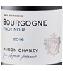 Maison Chanzy Bourgogne Pinot Noir 2016