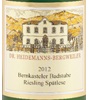 Dr. Heidemanns-Bergweiler Bernkasteler Badstube Riesling Spätlese 2012