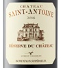 Château Saint-Antoine Réserve du Château 2016