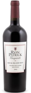 Ryan Patrick Rock Island Red 2012
