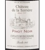 Château De La Terrière Pinot Noir 2012