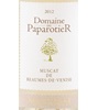 Domaine Du Paparotier De Beaumes-De-Venise Muscat 2012