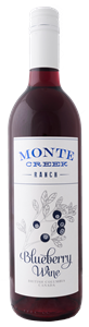 Monte Creek Ranch Winery Blueberry Wine 2015