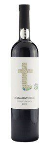 Testament Winery Babic 2017