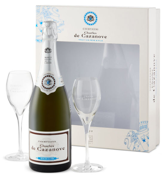 Charles de Cazanove Brut Champagne Expert Wine Review: Natalie MacLean