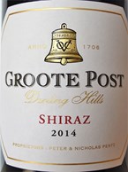 Groote Post Vineyards (Pty) Ltd Darling Shiraz 2014